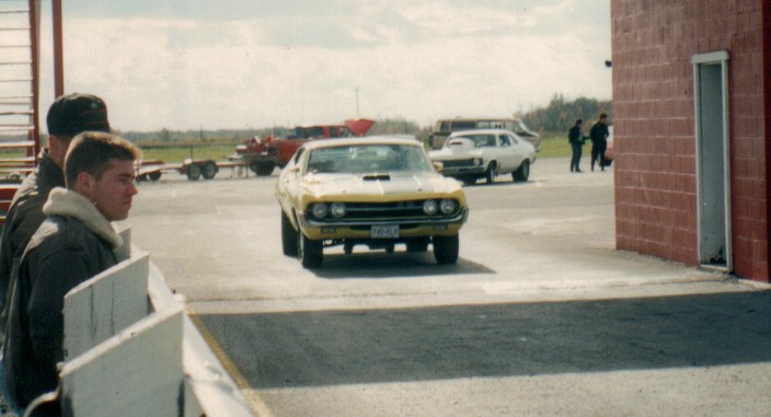 In the staging lanes