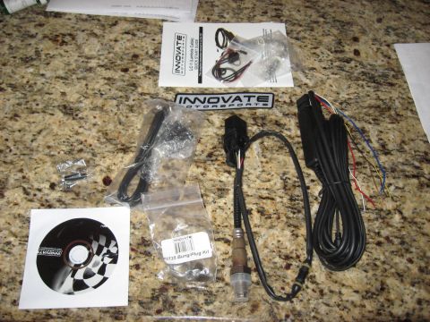 1991 Ford Bronco - Innovate Motorsports LC-1 Lambda Cable and Bung Plug Kit includes a CD, cables, and sensors for sensor.
