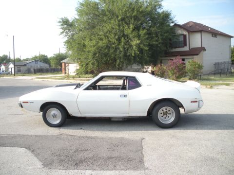 1972 Dodge Avenger - Her New Stance. Street legal tires, and all lights re-wired and functioning now.
