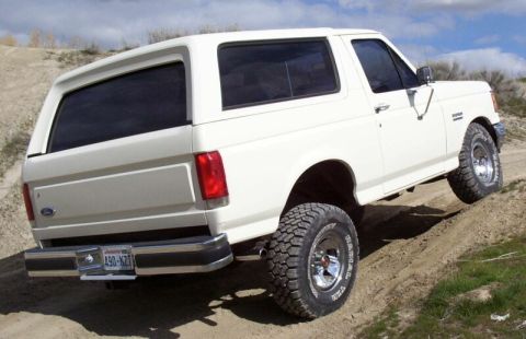 1990 Ford Bronco - It's not too good for the groceries though.