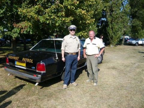 1991 Ford Crown Victoria - with my friend Robert