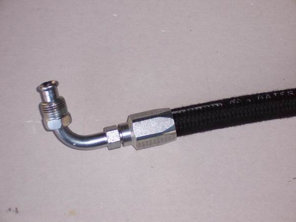 Custom high pressure hose pump end