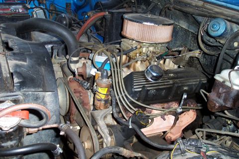 Engine Compartment Clean Up - 1983 Ford Bronco