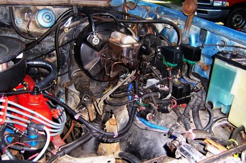 1983 Ford Bronco - Then I added to it by testing some electrical modifications