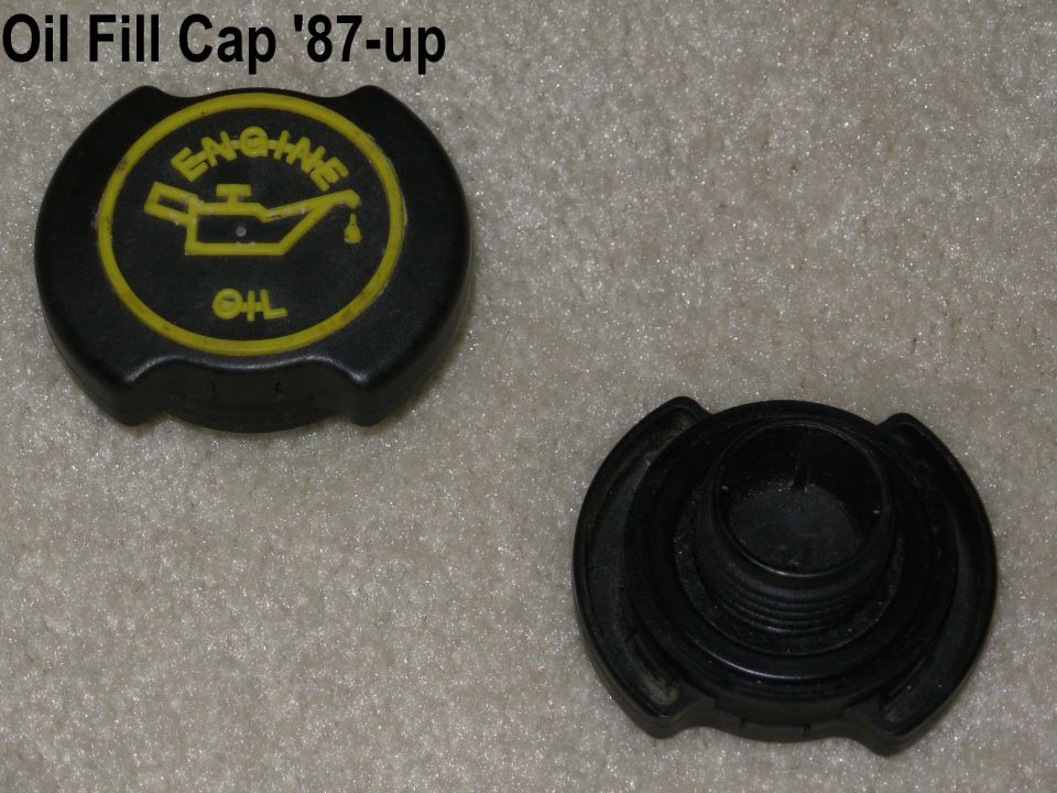 Oil (710) Fill Cap fits most '87-up Ford smallblocks.  The later design is inked instead of being molded in 2 colors, like this one.

[url=http://www.amazon.com/dp/B000C5HJP2/]Motorcraft EC743 Oil Cap[/url]