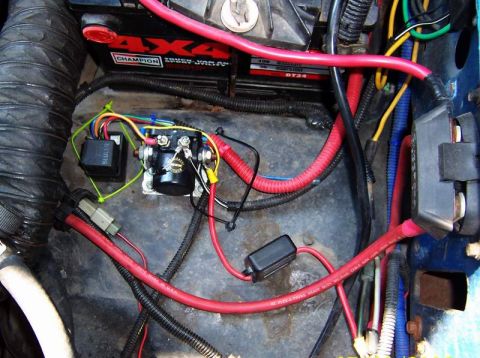 1983 Ford Bronco - Then came along the electric fan