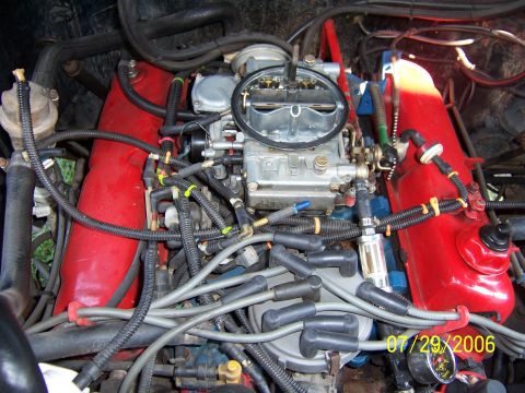 1983 Ford Bronco - New carb and restored vacuum system