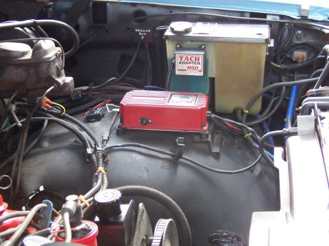 1983 Ford Bronco - Removed test junk and Duraspark II components