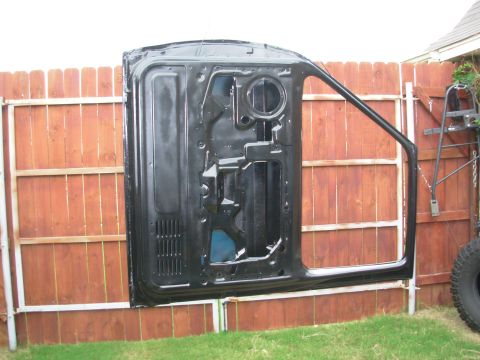 1983 Ford Bronco - Finished with the black. I'll (probably) do the tan after it & the fender are installed.