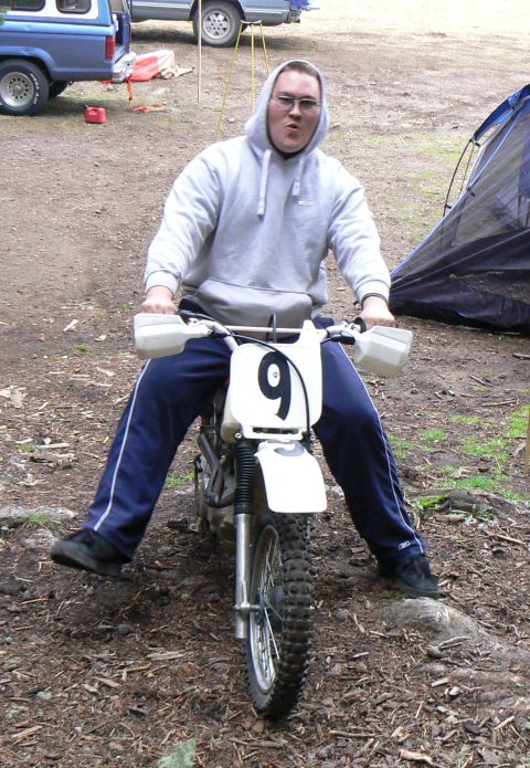 2006 Ford E350 - Mike B testing out the Honda.