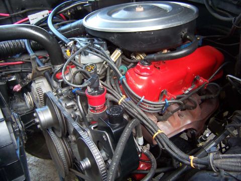 1983 Ford Bronco - Engine left side view