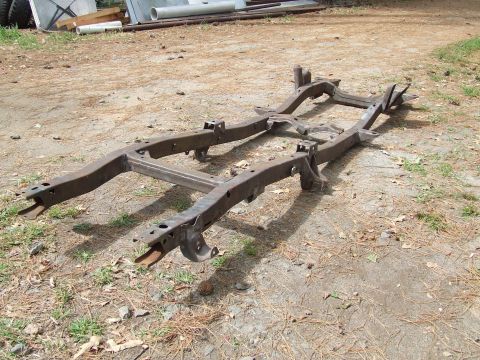 1967 Ford Bronco - Frame Sand blasted