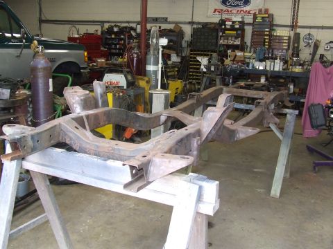1967 Ford Bronco - Moved inside shop