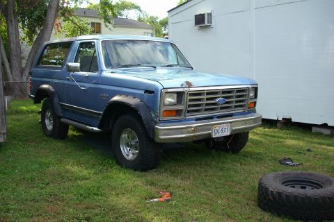 1989 Ford Mustang - bumper reinstalled