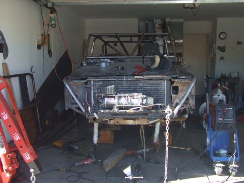 1994 Jeep Cherokee - front tube done