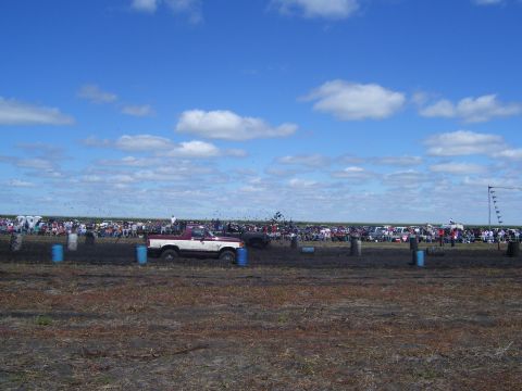 1991 Ford Bronco - Mud drags in Horace August 2008