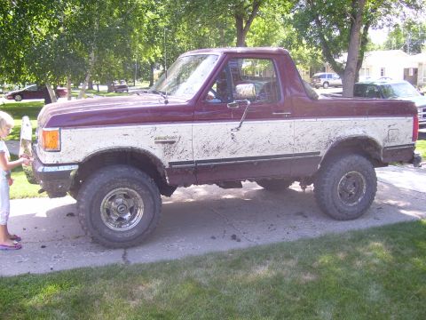 1991 Ford Bronco - Buford after mud drags