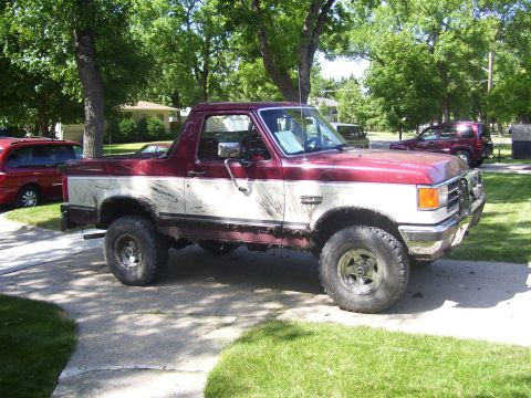 1991 Ford Bronco - Buford after mud drags
