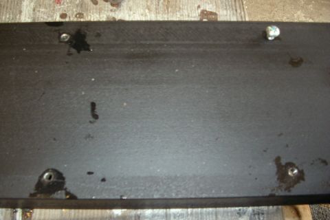1989 Ford Mustang - License plate bolt hole