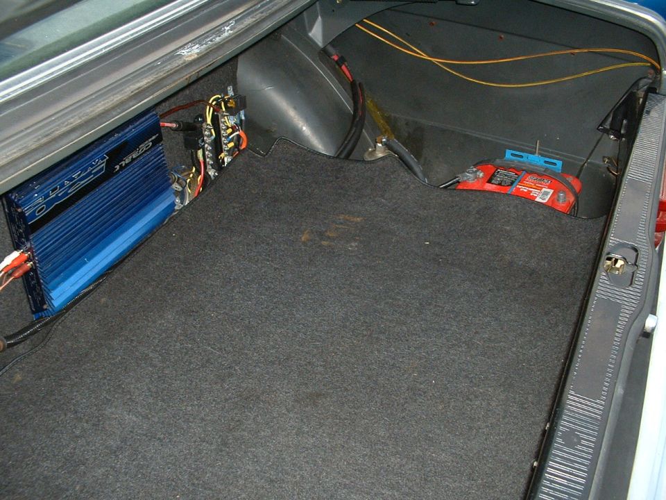 this is what you see when the trunk is open
