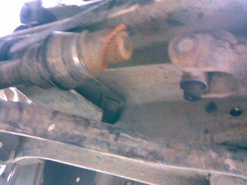 1989 Ford Bronco - front axle slip yoke shaft snapped!