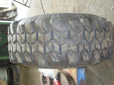 1979 Ford Bronco - This is a close-up of an off-road tire, not a 1979 Ford Bronco.