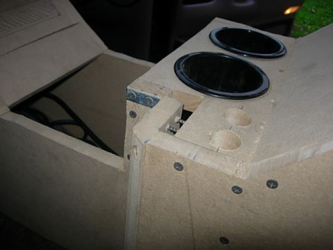 1993 Ford Bronco - The two little holes will be 12 volt power points