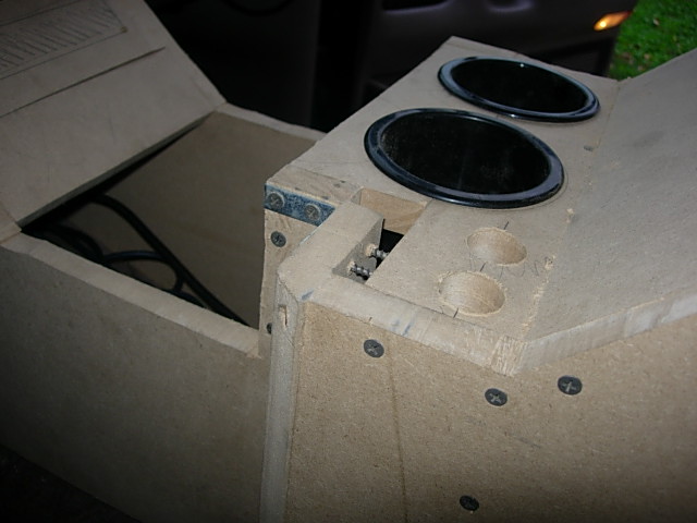 The two little holes will be 12 volt power points