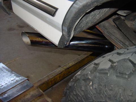 1994 Ford C-350 (Centurion Conversions) - 3.5" Polished Stainless Tips.