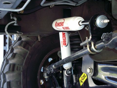 1996 Ford Bronco - Another view of mounting placement of frame rail end & distance from swaybar mount.