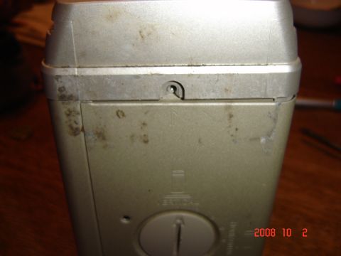 1993 Ford Bronco - This is a close-up view of a CD changer, not a 1993 Ford Bronco.
