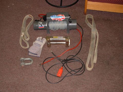 1986 Ford Bronco - I have a winch....now I just need a bumper