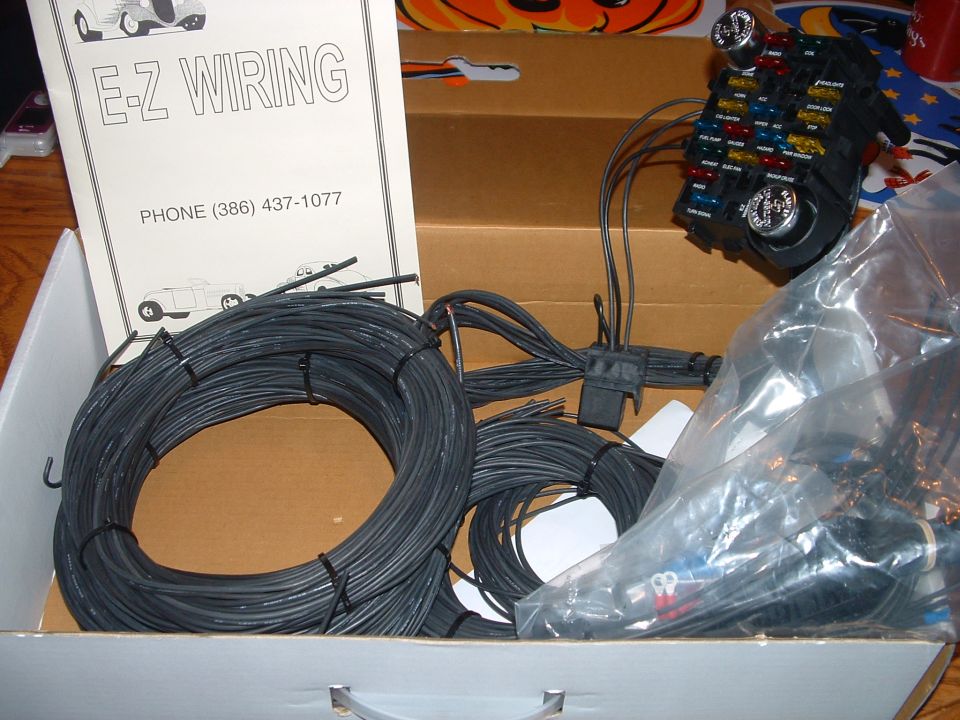WOW look at all that stuff...

ez wiring 21 black wiring kit