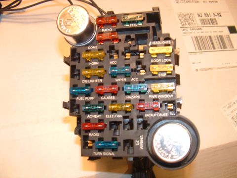 1978 Chevrolet C/K Pickup - My current fuseblock has wires shorting out and all.... so this is going to be a nice addition....
