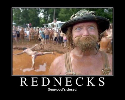 1973 Ford Ranchero - A man with a beard and hat, covered in mud, stands in front of a crowd with a person lying in the mud.