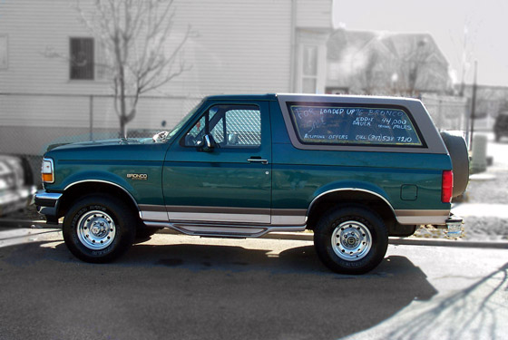 1996 Ford Bronco “New One”