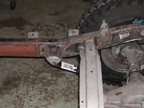Frame work - 1948 Jeep Wrangler
