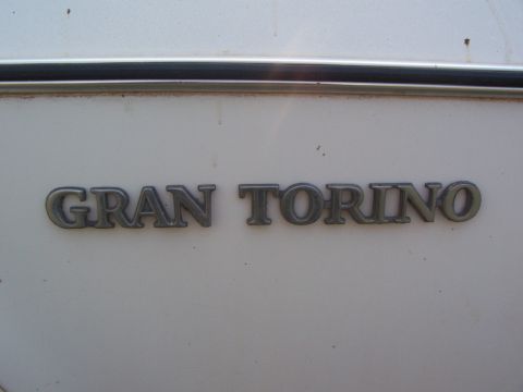 1976 Ford Torino - In capital letters no less, you can't mistake what I'm rolling in...