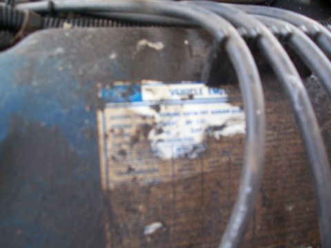 1976 Ford Torino - I didn't have an opportunity to clean this label up further at this time but I will recondition it later and take a clearer pic to post on…