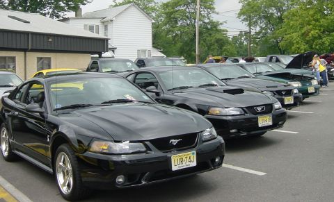 2001 Ford Mustang - JDM Engineering's open house 2