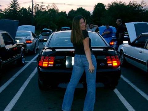 2001 Ford Mustang - Michelle with Jake