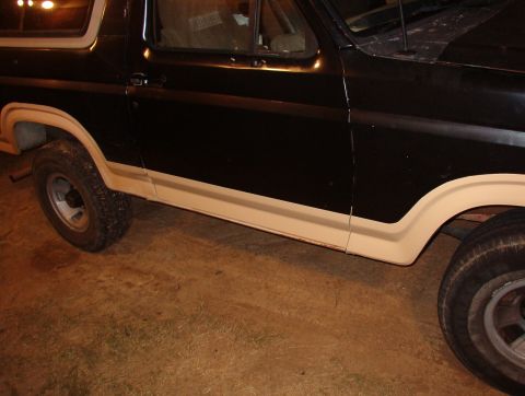 1983 Ford Bronco - Good enough for me! It'll be spread across the rocks & trees at the SuperLift park in Hot Springs soon, anyway.