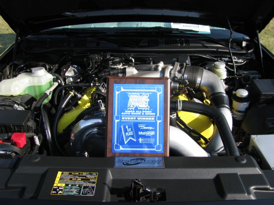 The car show results. 1st Place in Special Interest Ford.