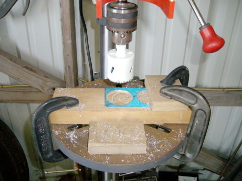 1984 Ford Bronco - drilling gauge panel