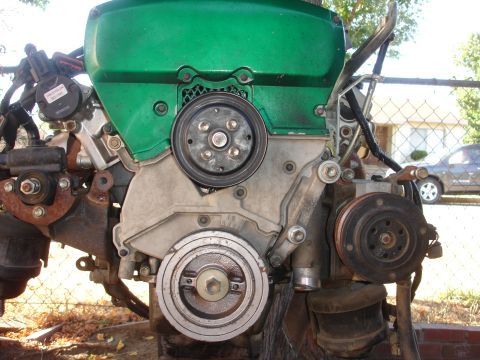 1993 Ford Taurus - Engine components are visible in this close-up shot.