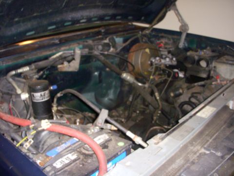1993 Ford Bronco - Gonna store her in the garage until her new motor is ready!!!!