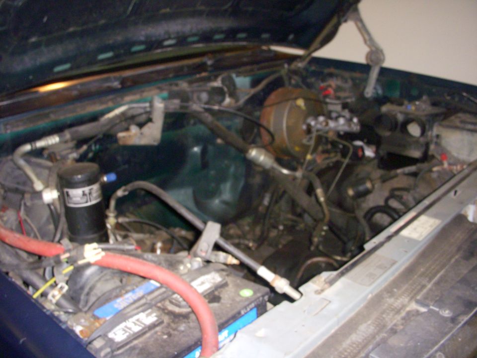 Gonna store her in the garage until her new motor is ready!!!!