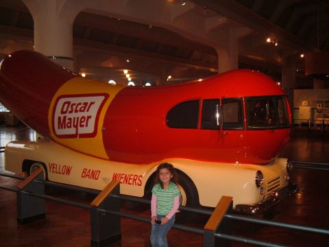 1971 Ford Ranchero - The iconic Oscar Mayer Wienermobile is a unique vehicle shaped like a hot dog.