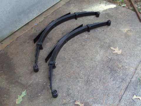 1967 Ford Bronco - Leaf springs are a common type of suspension for vehicles.