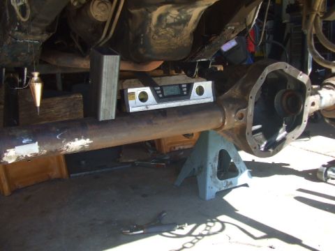 1994 Jeep Cherokee - d60 leveled upper mock up